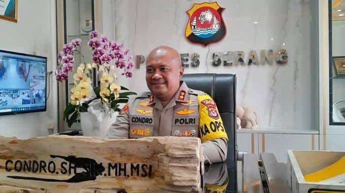 Kapolres Serang Himbau Kandidat Unggul Versi Hitung Cepat Pilkada Kabupaten Serang Tahun 2024 Untuk Tidak Euforia