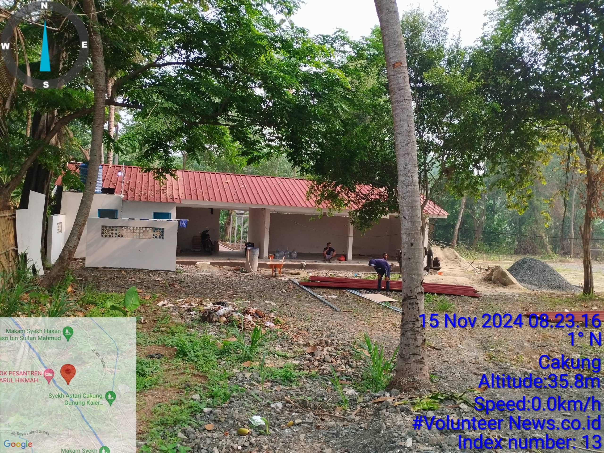 Menelusuri Proyek Pembangunan Kantor Wisata Religi di SDN Kandawati 1 Gunung Kaler Tangerang yang Sempat Dihentikan