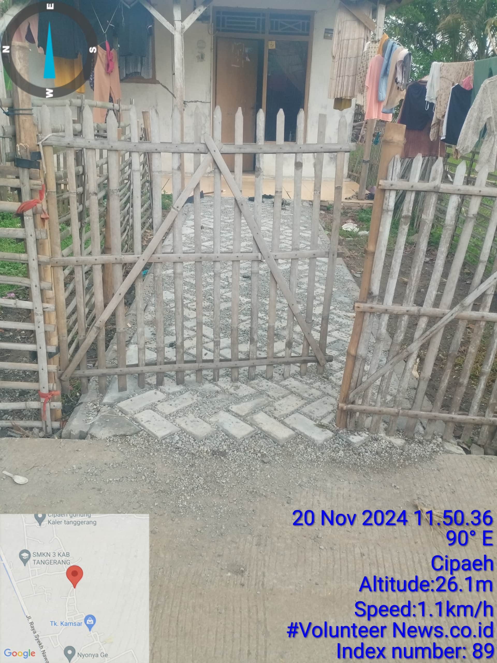 Proyek Paving Blok di RT.07/03 Desa Cipaeh Gunung Kaler Diduga Sarat Kepentingan