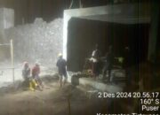 Proyek Jembatan Gantung Puser Makan Korban Diduga PT.Manggala Duta Abaikan K3