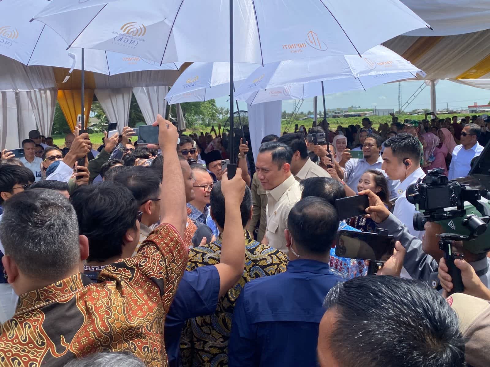 Polres Serang Gelar Pengamanan Kunjungan Kerja Menteri Kordinator IPK dan Menteri PKP Republik Indonesia