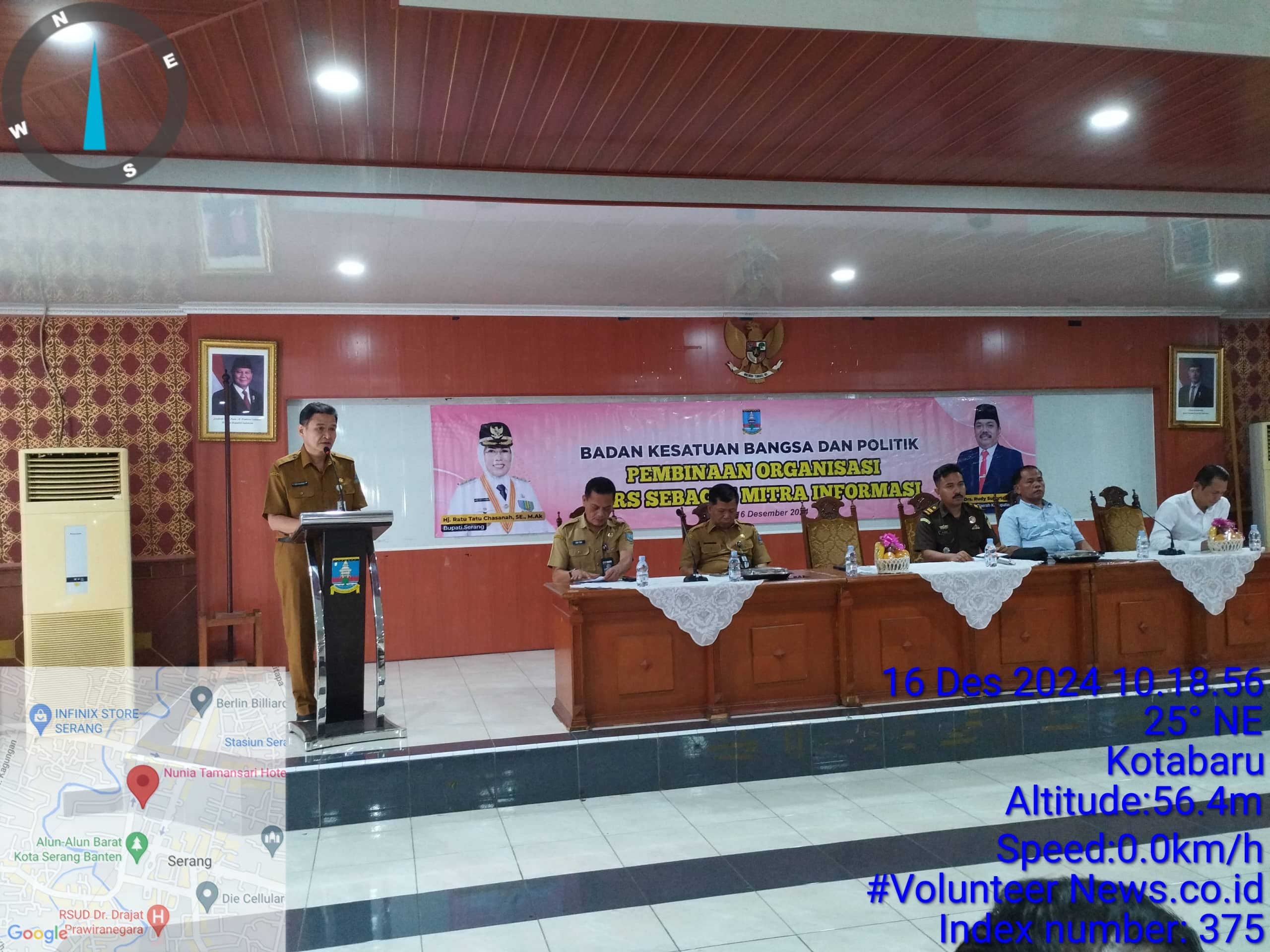 Kepala Badan Kesbangpol Kab.Serang : Organisasi Pers Sebagai Mitra Informasi di Kab.Serang