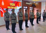 Kapolres Serang Pimpin Upacara Sertijab Wakapolres Serang,Kasat Intelkam dan Kapolsek Jajaran