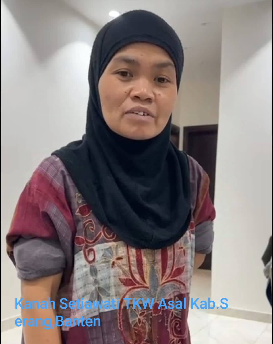 TKW Kab.Serang,Banten 20 Tahun Hilang Kontak di Arab Saudi, Tangis Keluarga Pecah Pikirkan Nasib Kanah Setiawati