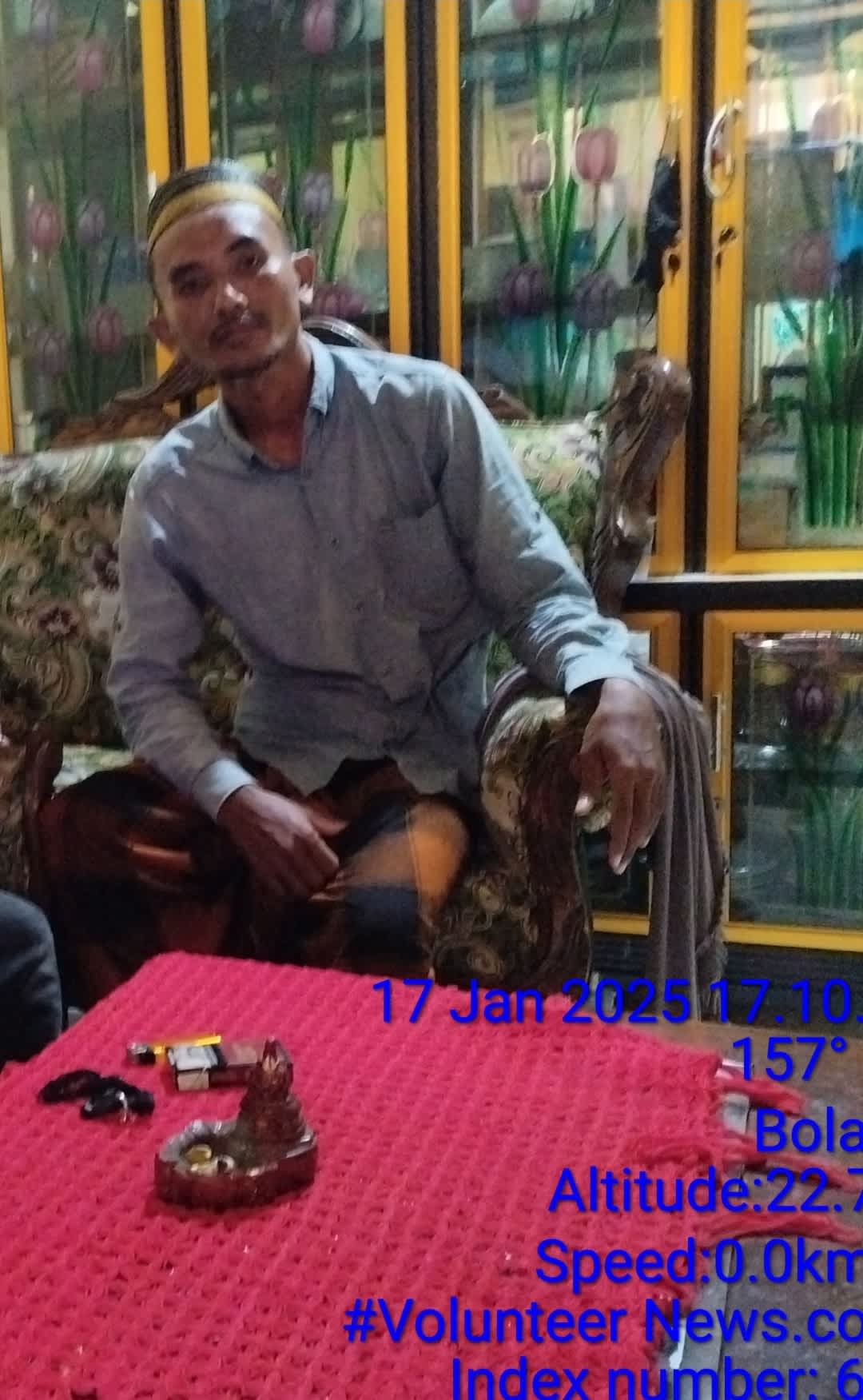 Rendi Sopir Yang Antar Jemput Almarhumah Fadilah TKW Kab.Serang Banten Yang diduga Korban TPPO yang Tewas di Arab Saudi