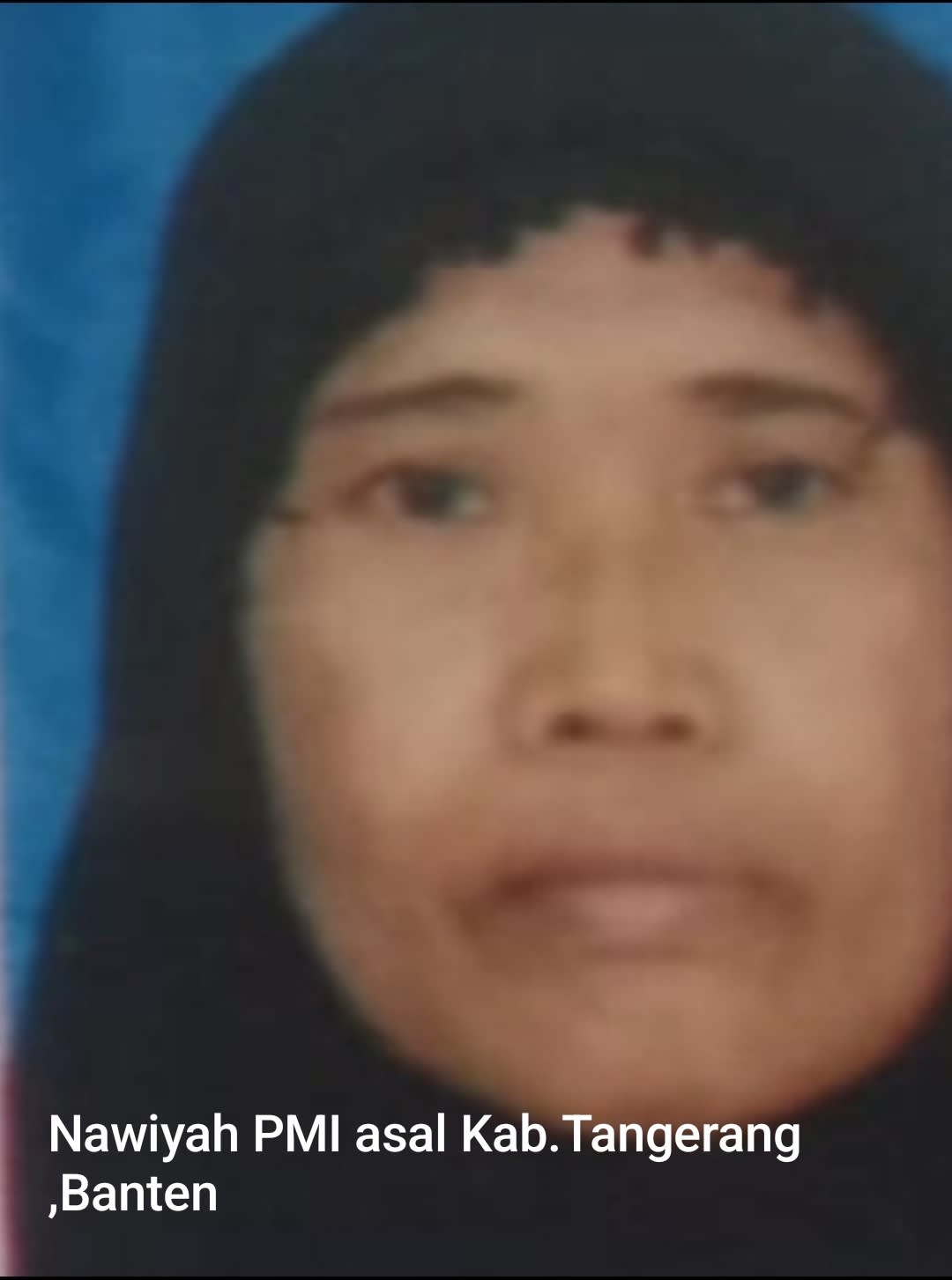 WNI asal Kab.Tangerang,Banten diduga dipekerjakan menjadi PRT di Negara Republik Suriah, Keluarga berharap dipulangkan