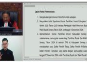 MK Putuskan PSU Pilkada Kab.Serang