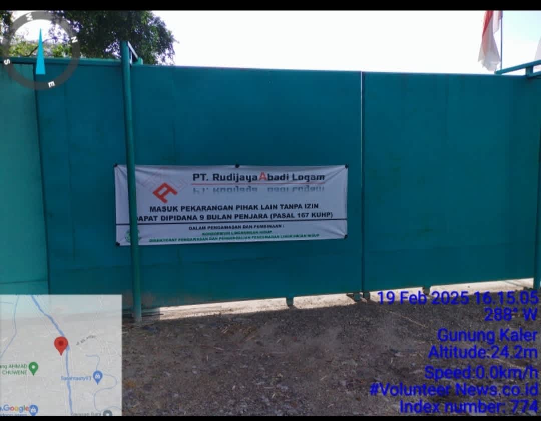 Perusahaan Industri Pengelolaan Limbah B3 di Kec.Gunung Kaler diduga Tidak Sesuai Tata Ruang Wilayah Kab.Tangerang