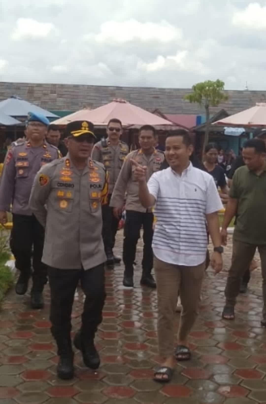 Pastikan Kenyamanan Wisatawan Kapolres Serang Tinjau Objek Wisata Waterpark Binuang