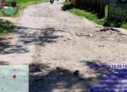 Jalan Penghubung Bolang Rancagede – Cipaeh Kec.Gunung Kaler Tangerang Rusak Berat, Kades dan Warga Minta Segera Diperbaiki