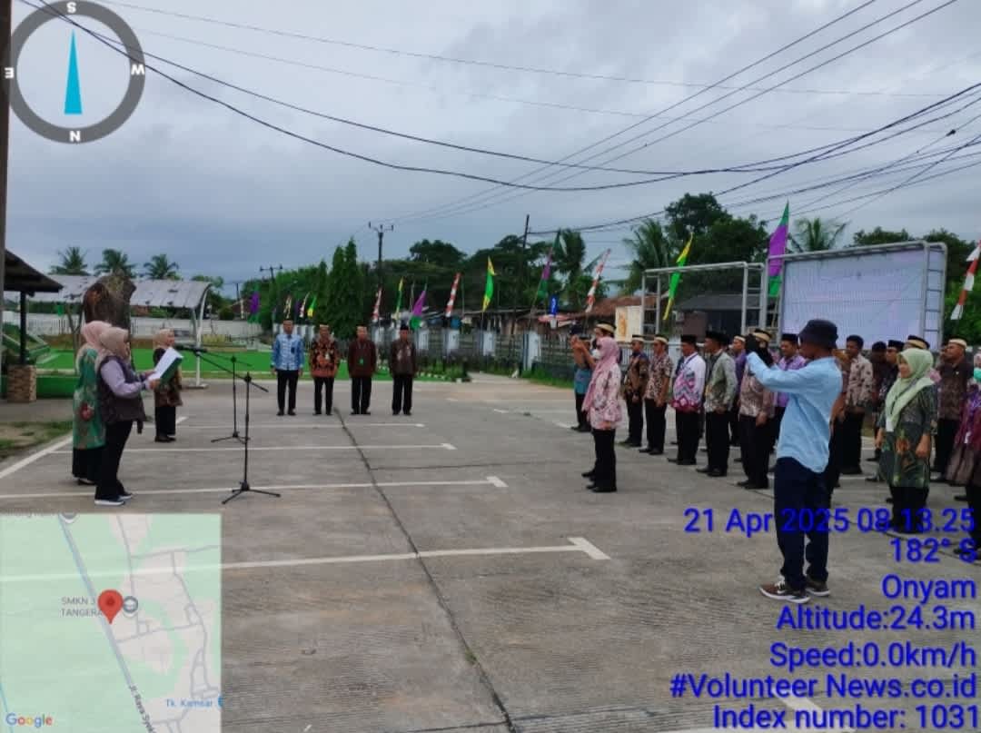 Apel Hari Kartini Tahun 2025 di Kec.Gunung Kaler Tangerang Berlangsung Khidmat