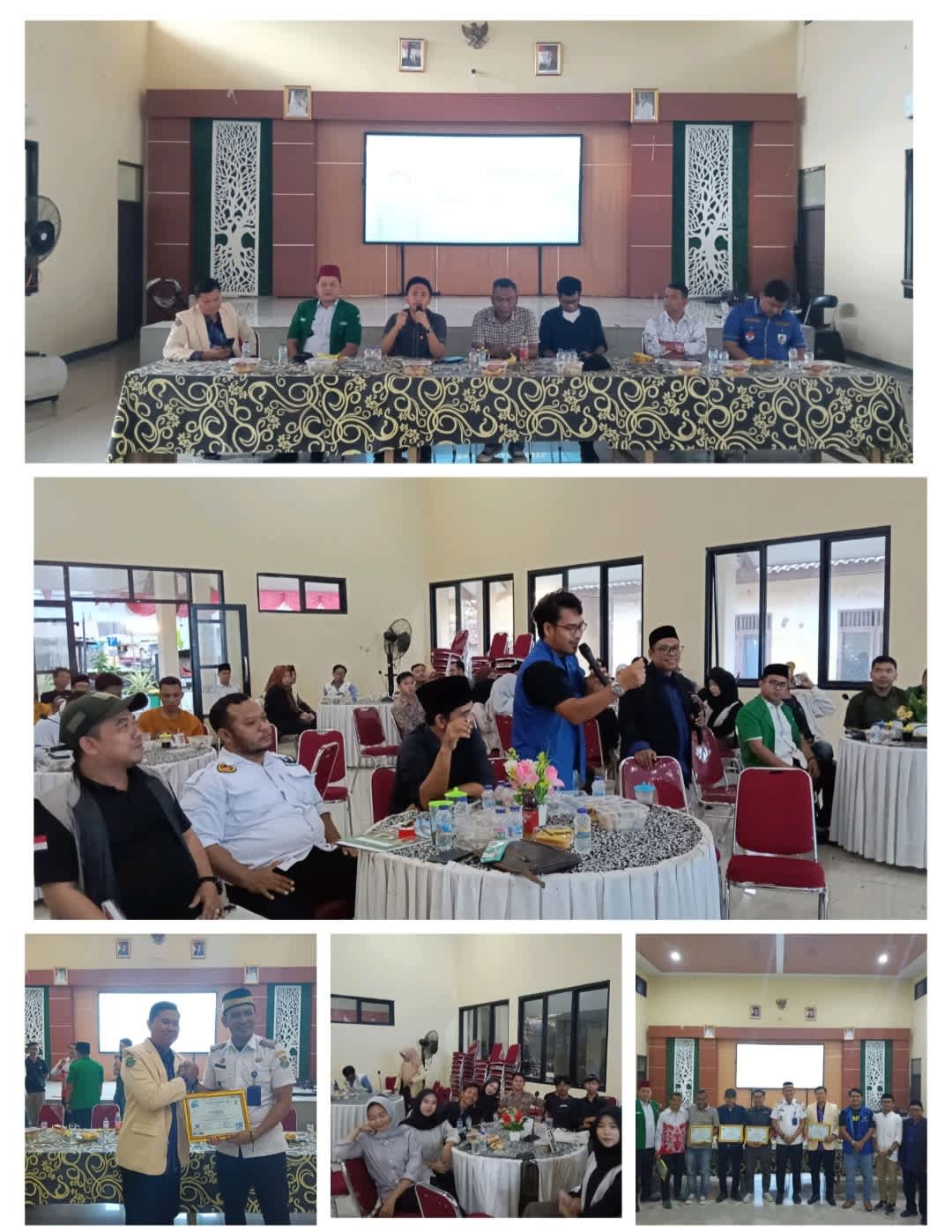 M. Mamduh,S.H.,M.H Anggota DPRD Provinsi Banten Hadiri Dialog Kepemudaan pada HUT Kec.Gunung Kaler Ke-19