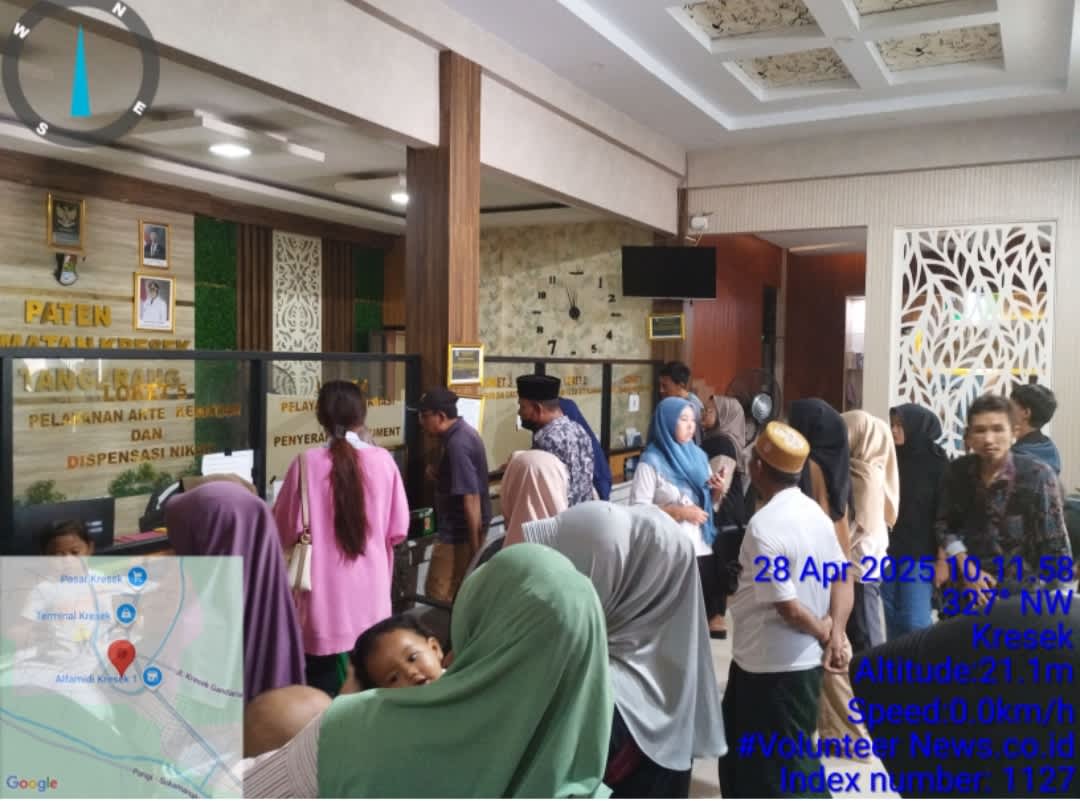 Warga Apresiasi Optimalisasi Pelayanan Publik di Kecamatan Kresek Kab.Tangerang