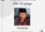 Kabar Duka  M.Kimin Mantan Kades Sidoko Kec.Gunung Kaler Tutup Usia