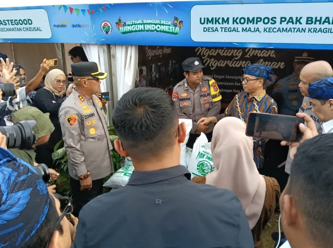 Kapolres Serang Hadiri Pestival Bangun Desa Bangun Indonesia