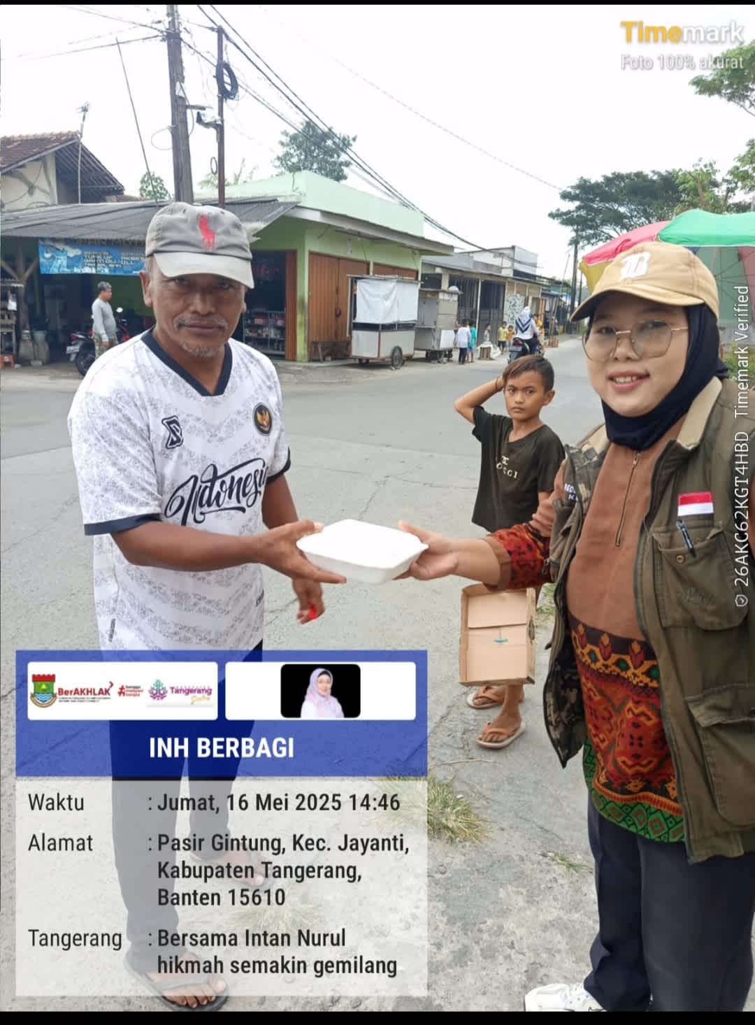 Program “Jumat Berkah” Wakil Bupati Tangerang INH Berbagi Wujud Kepedulian Sosial di 29 Kecamatan