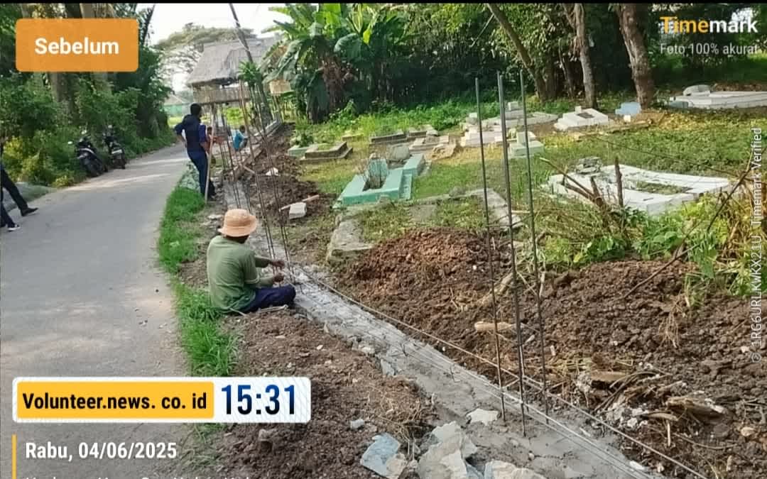 Minim Pengawasan, Proyek Pembangunan Pemagaran Makam di Dua Desa Diduga Terindikasi Rawan Penyimpangan