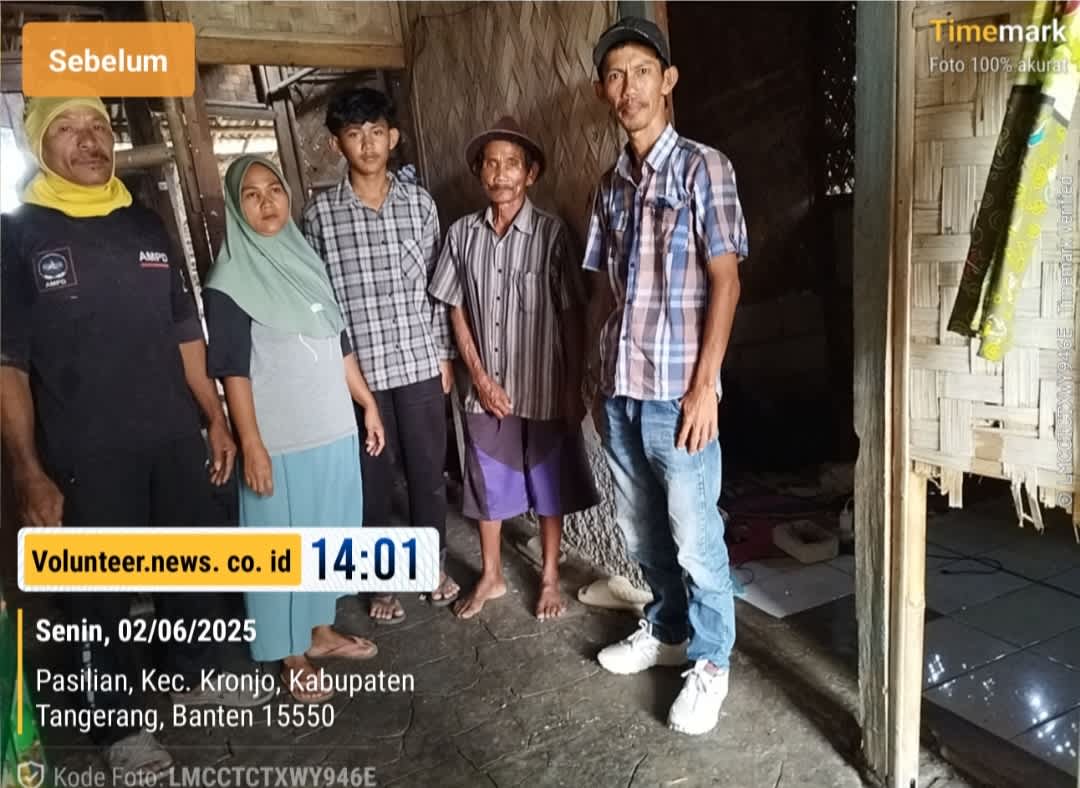 Tinggal di Rumah Tidak Layak Huni, Muslimah Janda 4 anak Yatim Butuh Perhatian Pemerintah