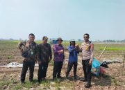 Polsek Kronjo Polresta Tangerang Kawal Pematangan Lahan Program Ketahanan Pangan di Desa Jenggot