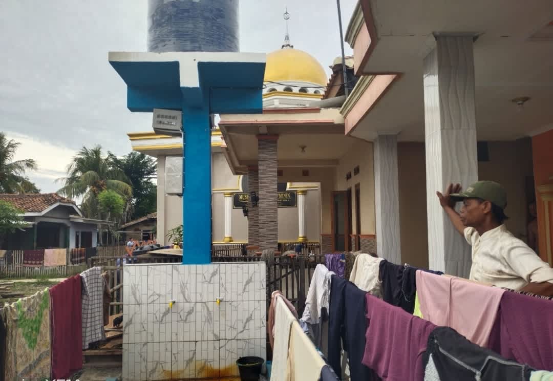 Kualitas Air Keruh, Proyek SAB di Desa Gunung Kaler Tangerang Dikeluhkan Warga