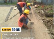 Warga Minta Adanya Pengawasan, Proyek RTH Kec.Gunung Kaler Senilai Rp.1,4 Milyar Mulai Dikerjakan