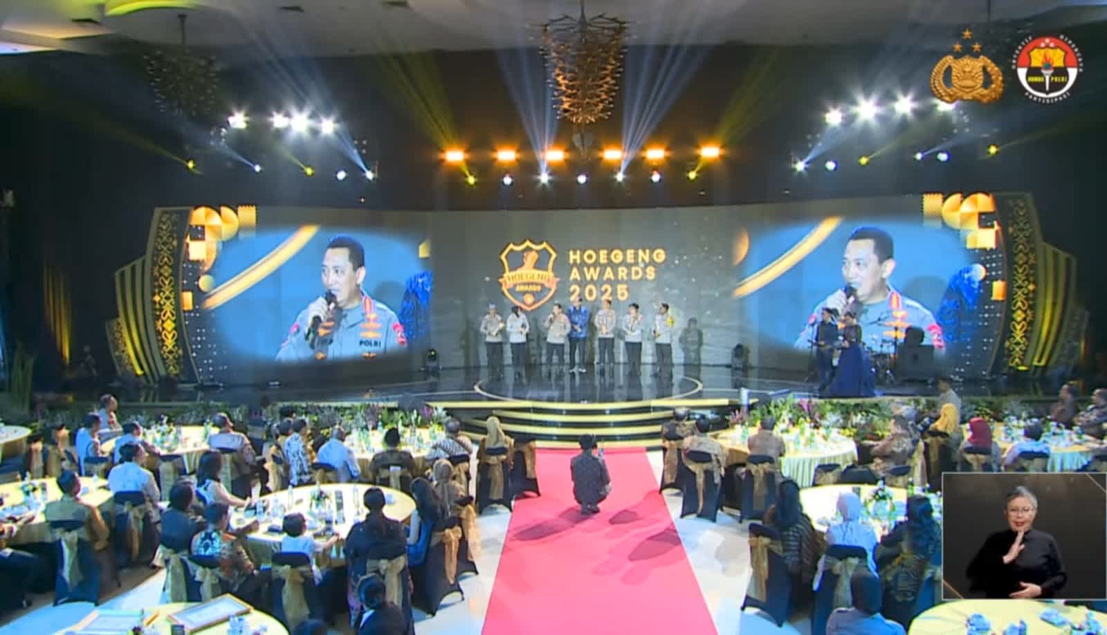Kapolri Hadiri Malam Puncak Hoegeng Awards 2025: Apresiasi untuk Polisi Teladan Berintegritas dan Humanis