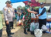 Kapolres Serang Salurkan Bantuan Pertanian dan Tanam Jagung di Lahan 5,5 Hektare