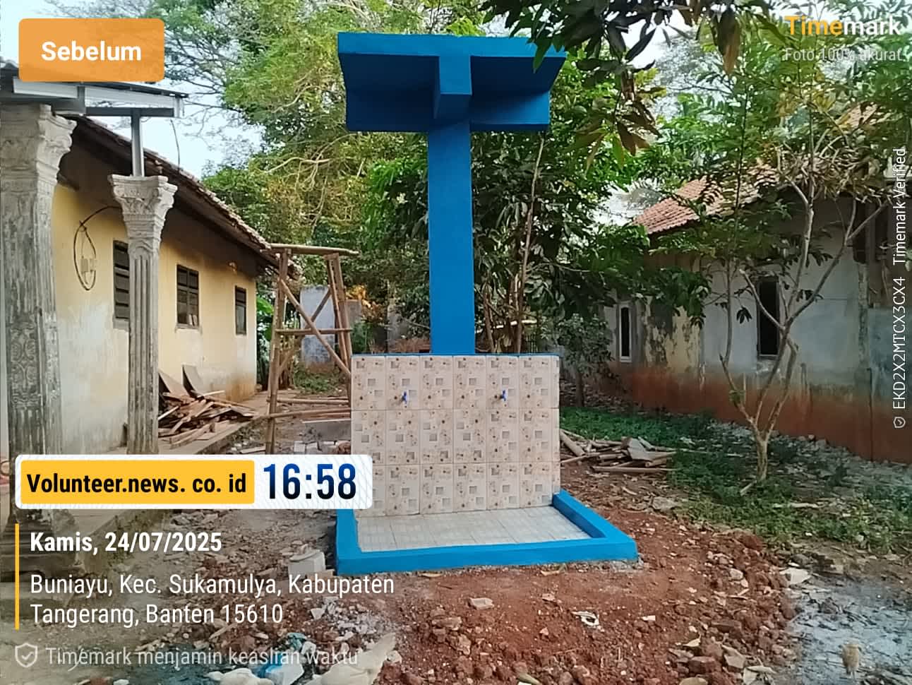 Warga Harap Pengawasan Ketat, CV. Barokah Block Kerjakan Proyek Sarana Air Bersih di Sukamulya