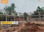 Minim Penerapan K3, Proyek Pembangunan GOR Mini Sukamulya Disorot