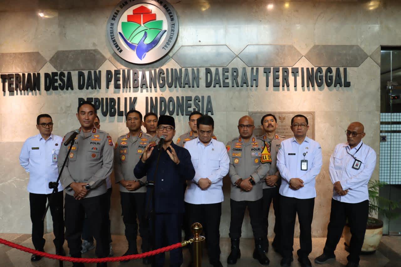 Mendes PDTT Beri Penghargaan Kapolres Serang Atas Dedikasi Bangun Desa Lewat Program “Ngariung”