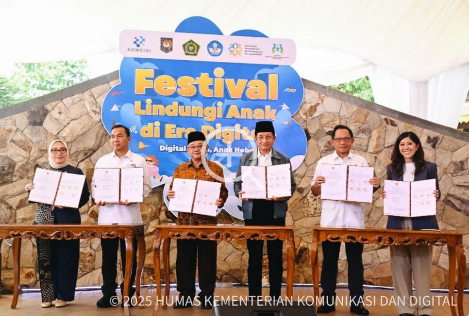 Enam Menteri Sepakat Wujudkan Ruang Digital Aman bagi Anak Lewat PP TUNAS