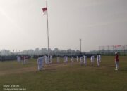 Semangat Kebersamaan Warnai Upacara HUT ke-80 RI di Stadion Mini Kecamatan Gunung Kaler