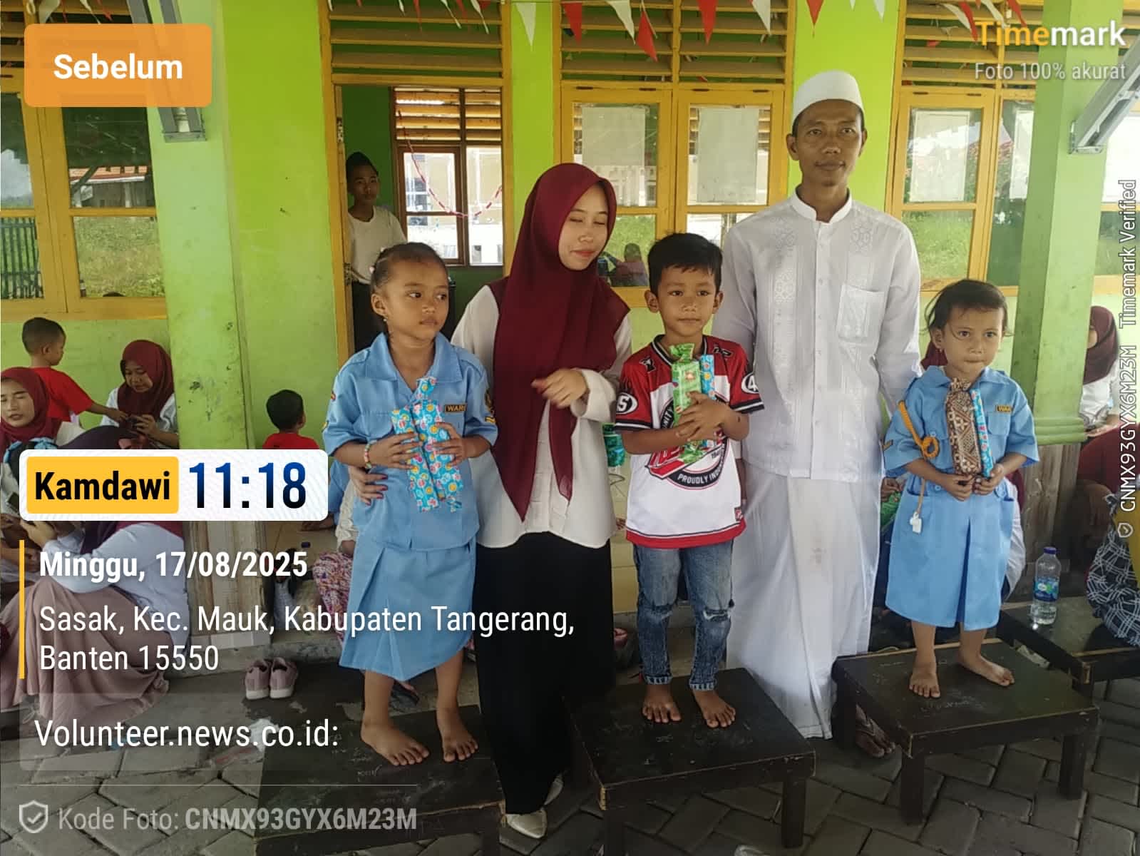 Semarak HUT RI ke-80, TK Raudhatul Mutaalimin Kp.Sasak Desa Klutuk Tanamkan Semangat Kebersamaan Sejak Usia Dini