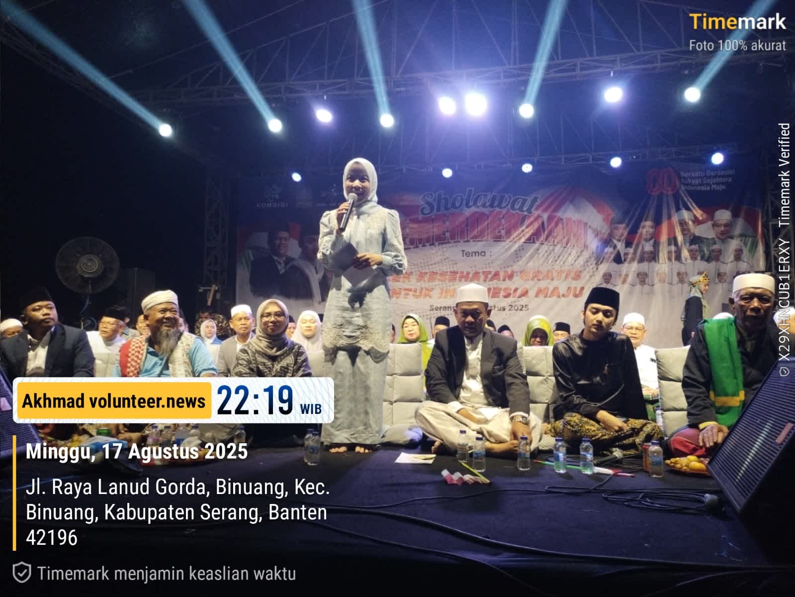 Gema Sholawat Kemerdekaan di Langit Binuang, Doa Rakyat untuk Negeri di Usia 80 Tahun Indonesia Merdeka