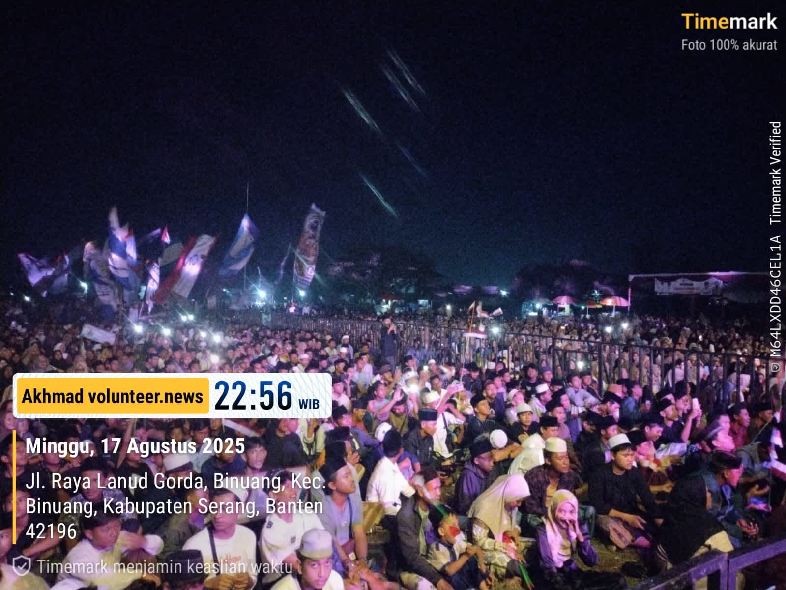 Gema Sholawat Kemerdekaan di Langit Binuang, Doa Rakyat untuk Negeri di Usia 80 Tahun Indonesia Merdeka