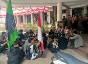 Pengamanan Humanis Polresta Tangerang: Aksi HMI Berjalan Damai di Kantor Inspektorat