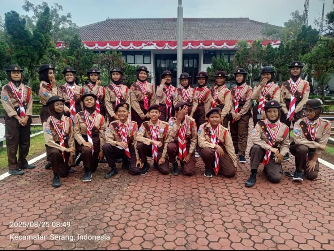 Pramuka Garuda, Jejak Prestasi di Hari Pramuka ke-64: 21 Siswa MTsN 1 Serang Raih Penghargaan Tertinggi