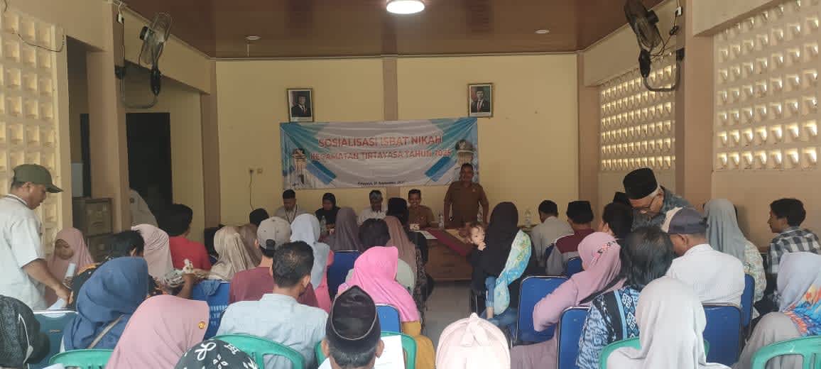 Negara Hadir di Pelaminan : Itsbat Nikah Massal di Kec. Tirtayasa 2025, Jalan Menuju Legalitas dan Kepastian Hukum