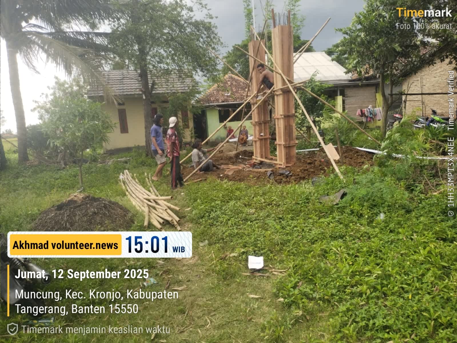 Kontraktor CV. Maher Putri Untung, Keselamatan Pekerja Terancam : Potret Buram Proyek SAB di Kec.Kronjo, Tangerang