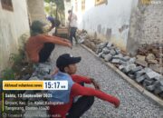 Proyek Paving Block di Kp.Bengkanang Desa Onyam Kec.Gunung Kaler Disorot : Transparansi dan K3 Dipertanyakan