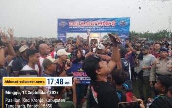 Porkos Kosambi Dalam Angkat Trofi Juara 1 Linda Cup 2025 : Sore Magis di Stadion Mini Pangeran Jaga Lautan, Kronjo