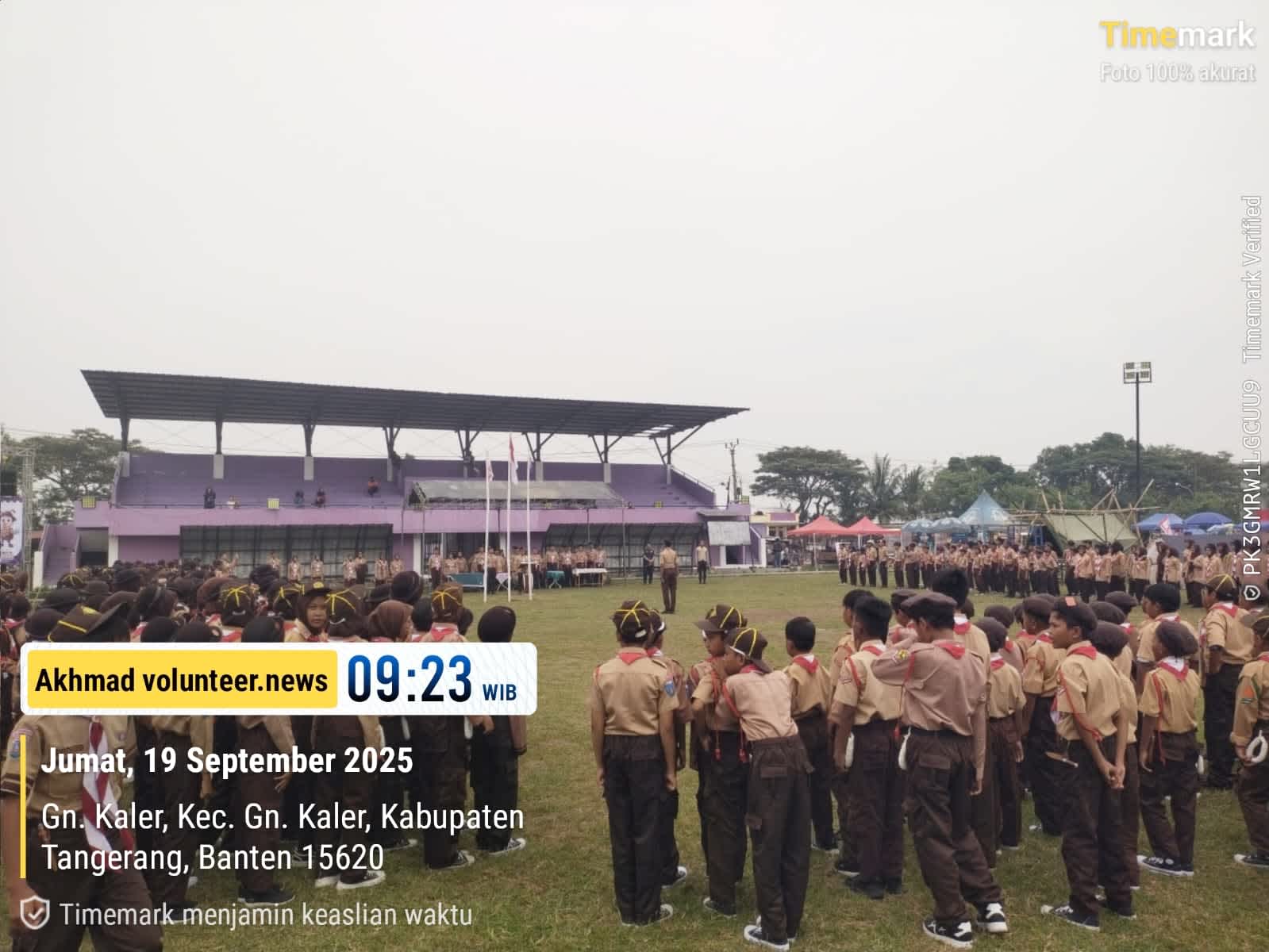 Semangat Kepanduan Menyala di Kec. Gunung Kaler, Tangerang: Peringatan Hari Pramuka ke-64 Teguhkan Nasionalisme dan Persaudaraan