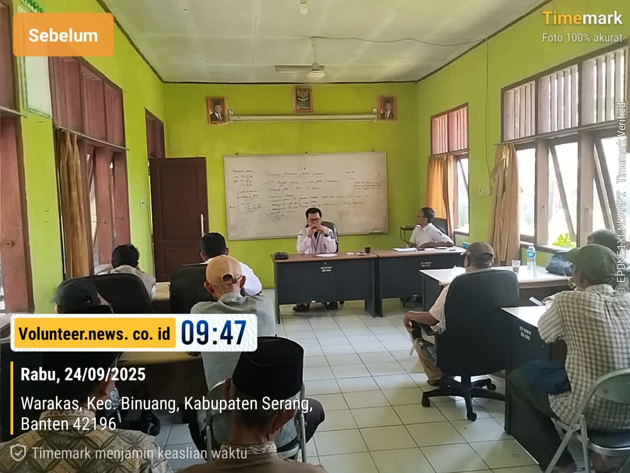 Petani Kec.Binuang Bertemu di BPP : Silaturahmi, Ilmu, dan Harapan Panen Lebih Baik