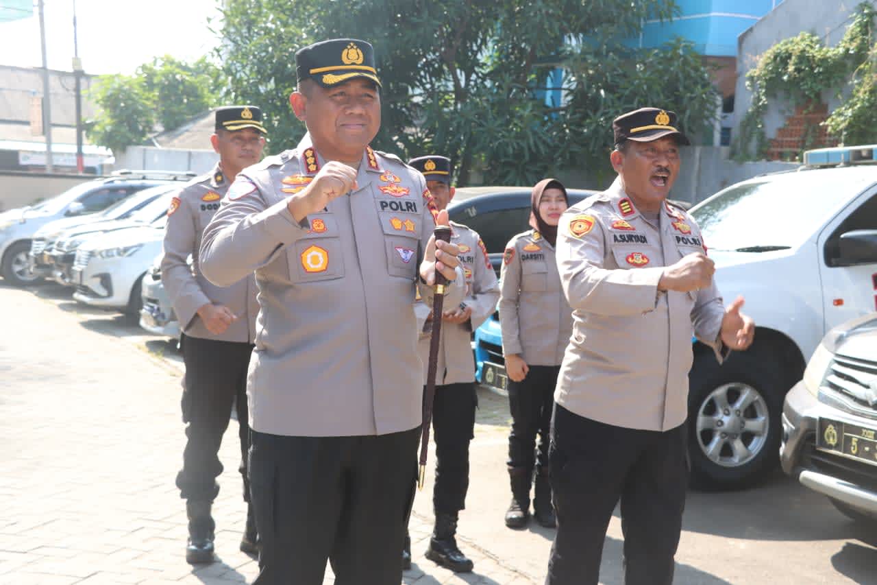 Kapolresta Tangerang Tegaskan Larangan Tolak Laporan Warga dalam Kunker ke Polsek Kresek