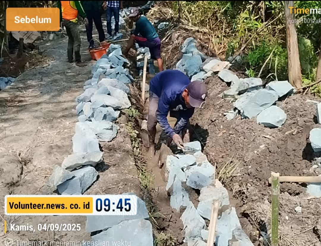 Proyek TPT Desa Kandawati Kec.Gunung Kaler Disorot: Spesifikasi Teknis Diduga Menyimpang, Pekerja Tanpa APD