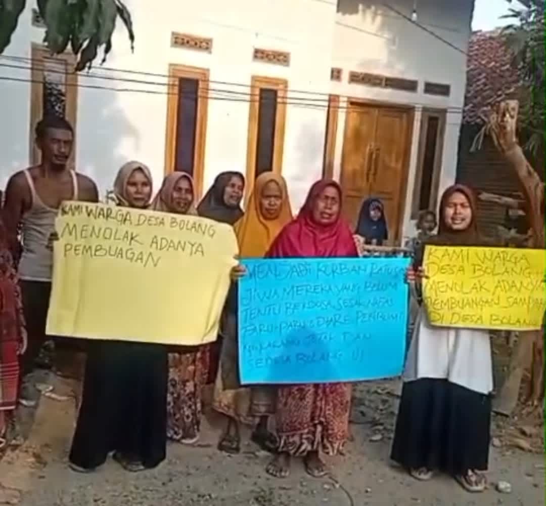 Warga Karang Jetak Tolak TPA: Suara Penolakan Menggema di Desa Bolang Kec.Lebak Wangi Kab.Serang