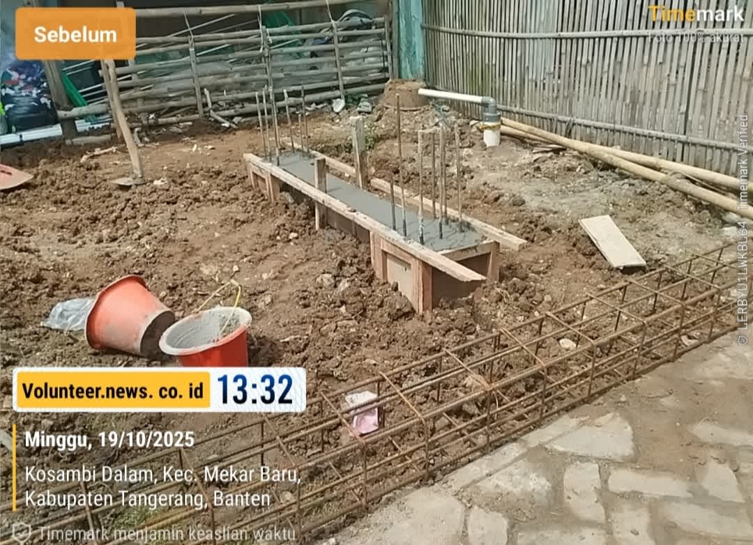 Proyek Sarana Air Bersih di Kosambi Dalem Kec.Mekarbaru Disorot: Minim Transparansi dan Tak Sesuai Standar K3