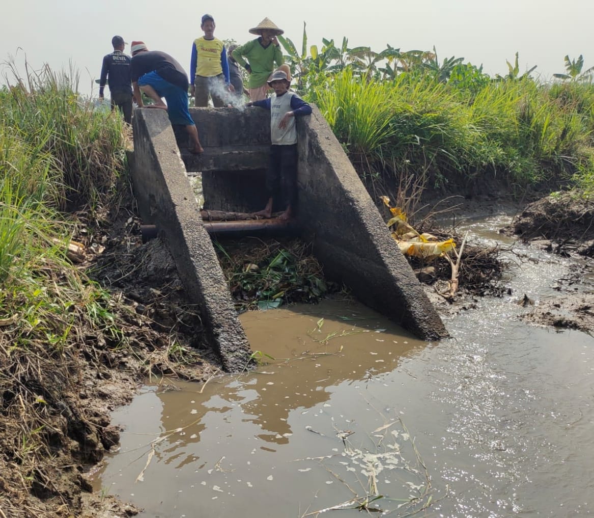 P3A Sumber Berkah Desak Pemda Tangerang Perbaiki Pintu Air Cicayur yang Rusak