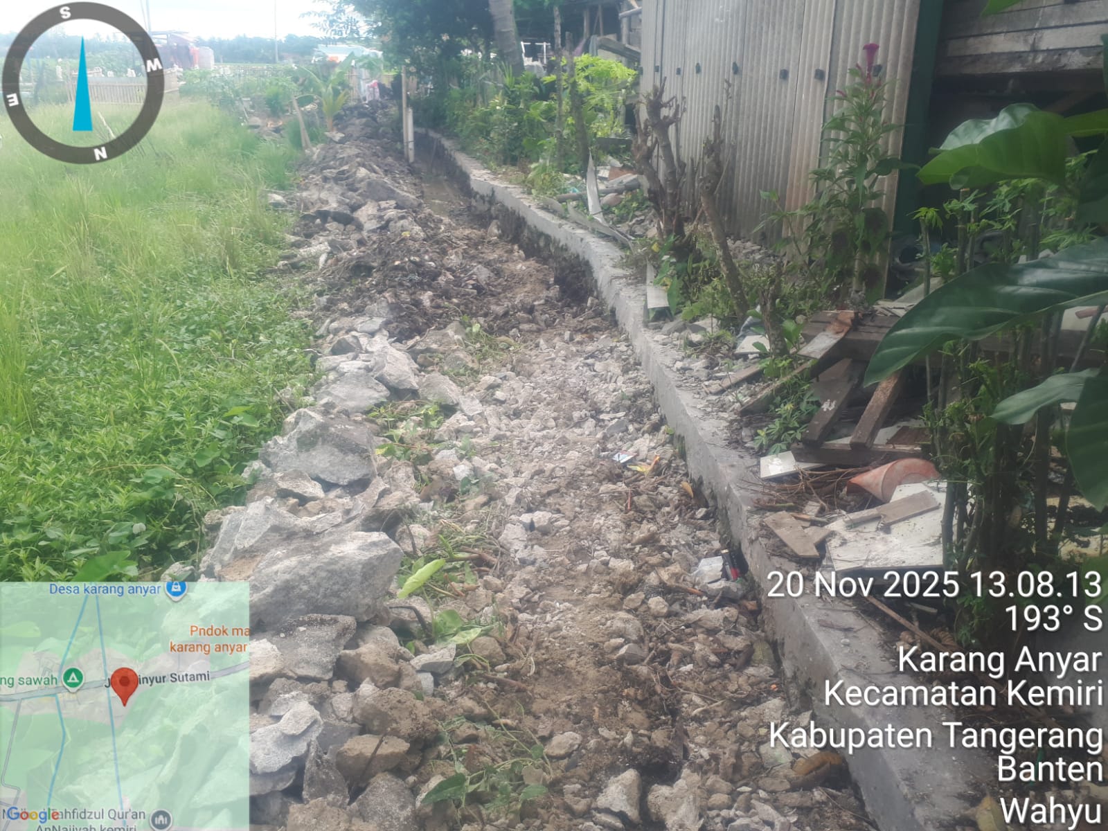 Aset Desa Rusak, Kades Karang Anyar Protes Proyek Aspirasi Dewan PKS