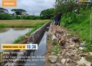 Dugaan Material Limbah Warnai Proyek Tebing Kali Baru di Desa Rancailat